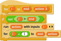 for loop functional def