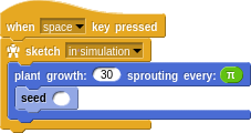 Seeds pi sketch